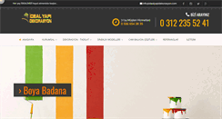Desktop Screenshot of idealyapidekorasyon.com
